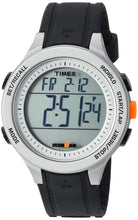 Load image into Gallery viewer, Timex Men's TW5M24600 Ironman Essential 30 Black/Gray/Orange Silicone Strap Watch