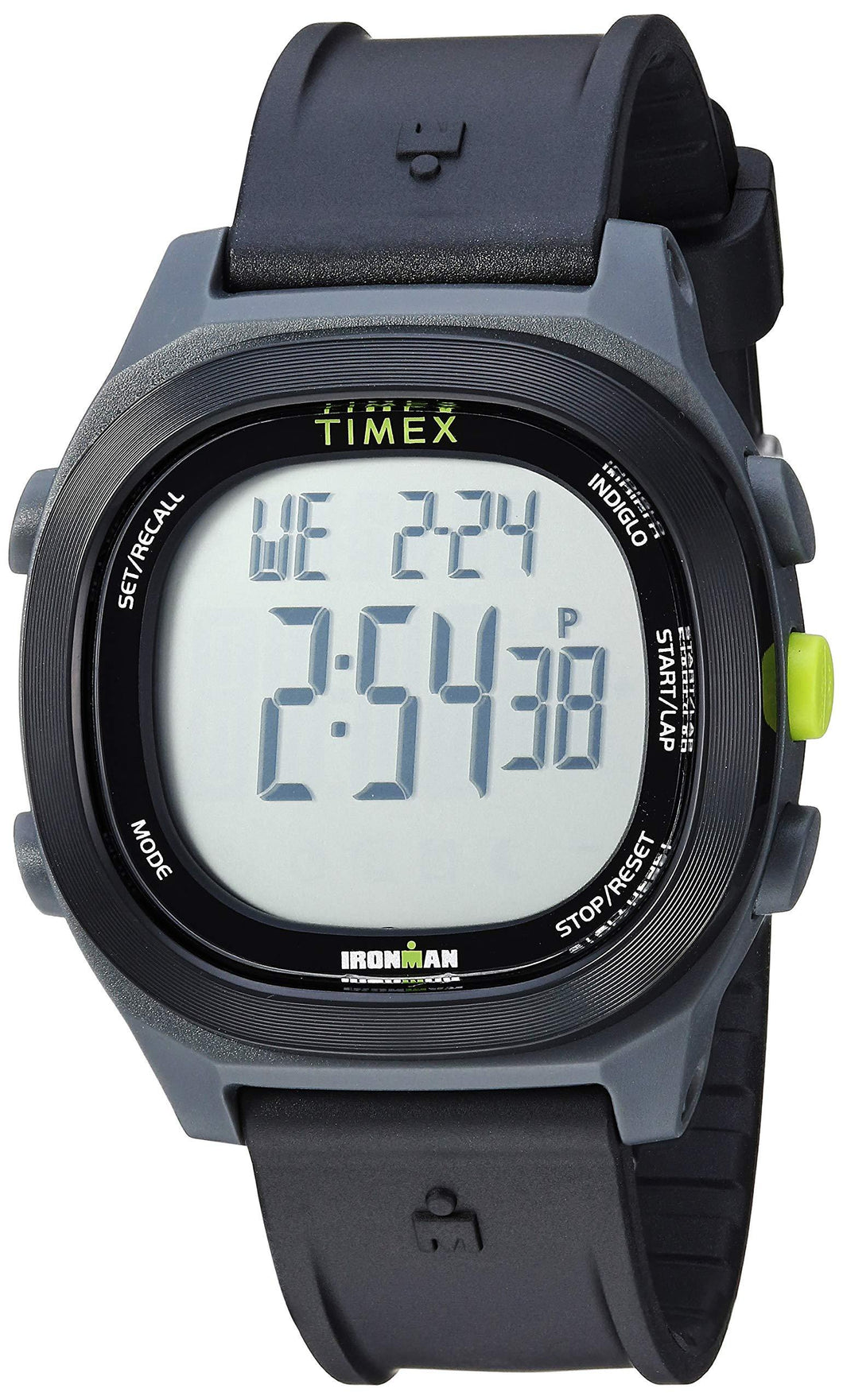 Timex Men's TW5M18900 Ironman Transit Full-Size Black Resin Strap Watch